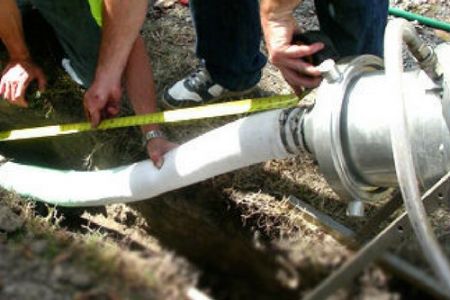 Sewer line repairs